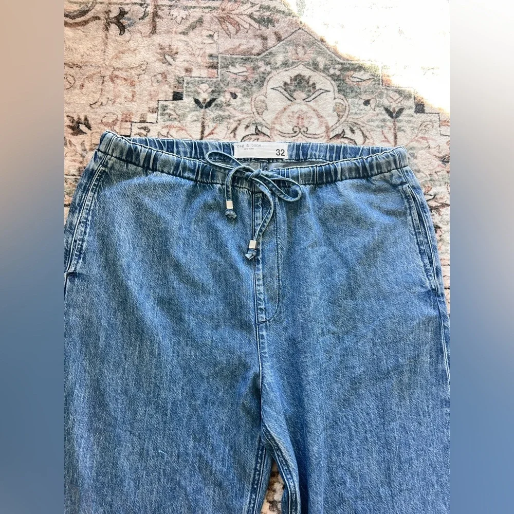 Rag & Bone Ultra Featherweight Mid Rise Logan Pant Shade Delmar- Size 32